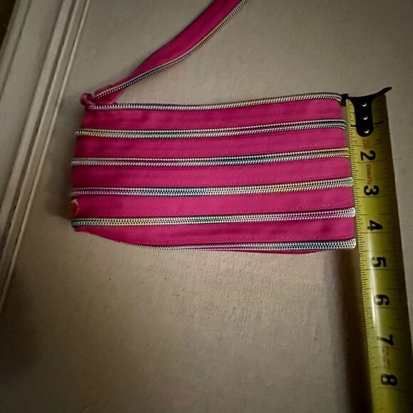 ZIP IT bright pink case pouch NWOT - Picture 3 of 8